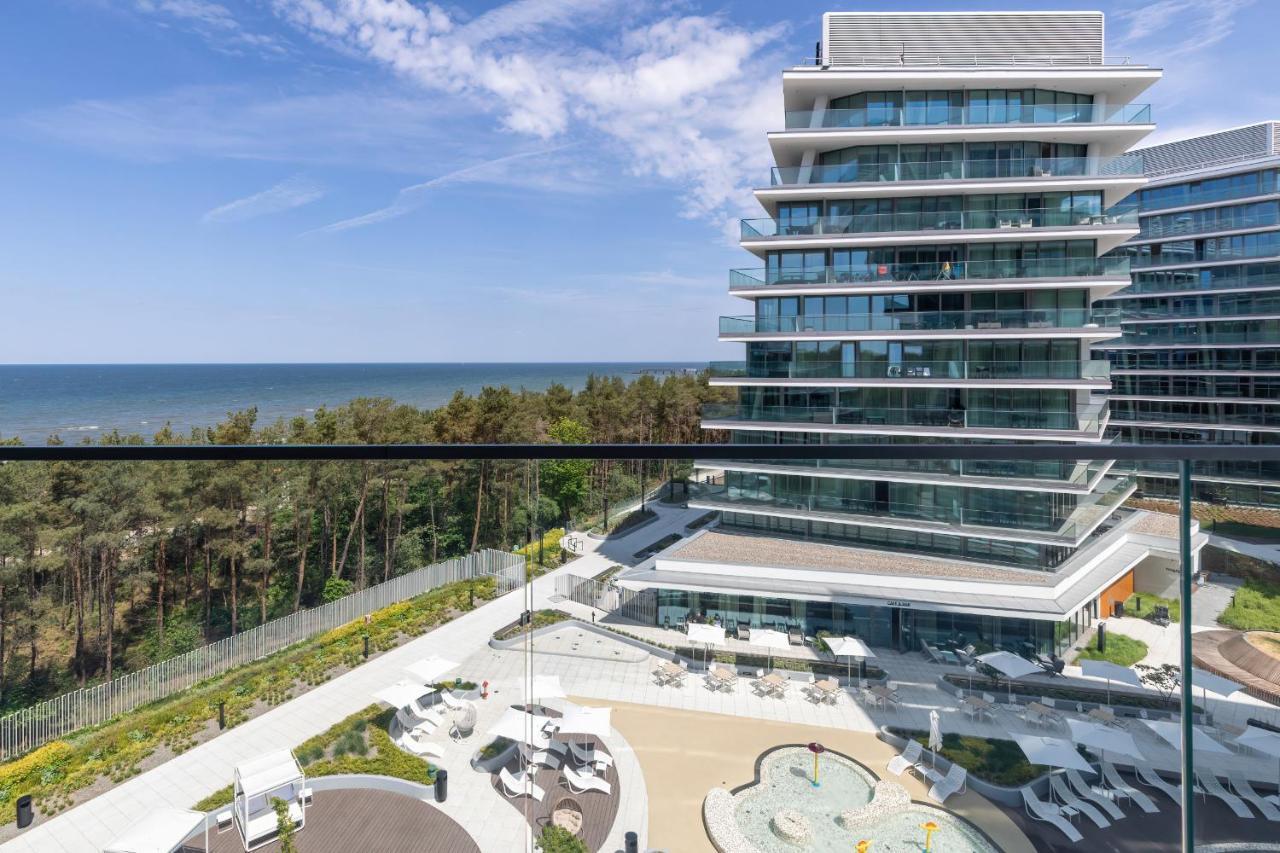Cristallo Apartament Luxury Resort & Spa - Sea View By Renters Prestige Miedzyzdroje Exteriör bild